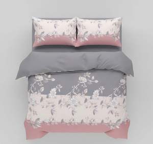 Juego de Ropa de Cama Modern Queen de 3 Piezas, Tejido Geométrico de Microfibra, Colcha Cómoda para Uso Diario, Almohada Resistente a la Decoloración - Product Image 3