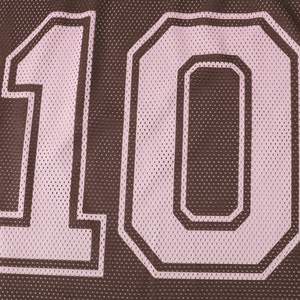 Camiseta Deportiva Retro de Malla con Estampado por Sublimación, Secado Rápido, Personalizada con Nombre y Número del Equipo, Corte Holgado - Product Image 5