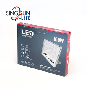 슬림 불릿 다이캐스트 알루미늄 하우징 LED 플러드 라이트 SKD IP67 등급 DOB 야외 방수 200와트 LED 플러드라이트 - Product Image 6