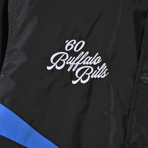 Vestes universitaires élégantes pour hommes avec panneaux de couleur contrastée, ourlet côtelé et fermeture à pression pour un style streetwear athlétique moderne - Product Image 6