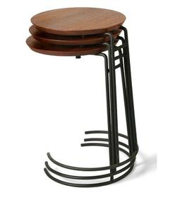Stainless Steel Breakfast bar Stools Wrought Iron Stackable Chair Accent Chair Nordic - Product Image 6