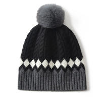 Gros tricot surdimensionné bonnet chapeau chaud casquette d'hiver pour hommes femmes étiquette personnalisée Streetwear mode en vrac en gros