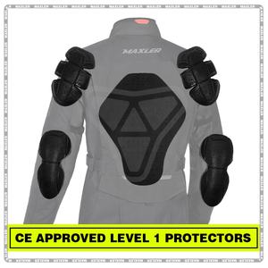 เสื้อแจ็คเก็ตมอเตอร์ไซค์กันน้ำสำหรับผู้ชาย สำหรับฤดูร้อน ขี่ทัวร์ริ่งและออฟโรด ผลิตจากผ้าคอร์ดูร่า มาตรฐานป้องกัน CE ระดับ 2 สำหรับผู้ชาย มีขั้นต่ำในการสั่งซื้อน้อย - Product Image 5