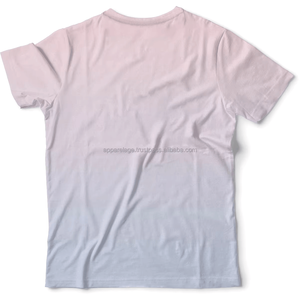 T-shirt à col rond 100% coton pour homme Conception à épaules tombantes surdimensionnées avec séchage rapide Fitness Impression numérique de qualité personnalisée - Product Image 6