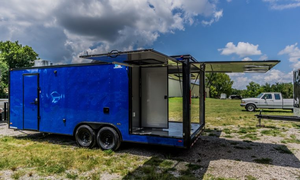 Camion de restauration mobile BBQ 8,5x24, nouvelle conception, entièrement équipé, cuisine extérieure personnalisée, remorque de camion de restauration mobile BBQ 7x14 entièrement équipée - Product Image 4