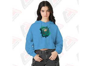 Sudadera con capucha corta elegante y acogedora para hombre 100% algodón bordado Impresión digital Invierno Capas ligeras perfectas - Product Image 6