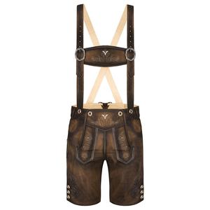 Pantalones cortos de alta calidad antiguos bávaros tradicionales Trachten Lederhosen para hombre, bordado personalizado, patrón Vintage sólido, nuevo - Product Image 1