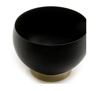 Exquisito cuenco de metal decorativo Premium Luxury Tabletop Accent Stylish Home Decor Display