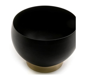 Exquisito cuenco de metal decorativo Premium Luxury Tabletop Accent Stylish Home Decor Display - Product Image 5