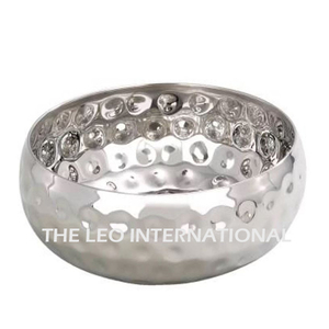 Nuevo Tazón Decorativo Elegante con Diseño Geométrico Hecho de Metal, Tazón para Servir para el Hogar, Vajilla, Tazón para Servir a un Precio Competitivo - Product Image 5