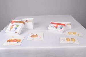 Boîtes de cartes à jouer pliables en carton gris recyclable imprimées en offset personnalisées avec lamination brillante - Product Image 4