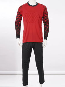 Personalizado de secado rápido transpirable de los hombres de fútbol uniforme de portero impreso juvenil deportes Jersey conjunto para equipos - Product Image 3