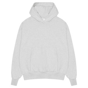 High Quality Custom logo Boxy Fit Tracksuits Light Weight Oversized Cotton 400 450gsm Fleece Men <b>Hoodie</b> and Joggers Sets for men - Product Image 3