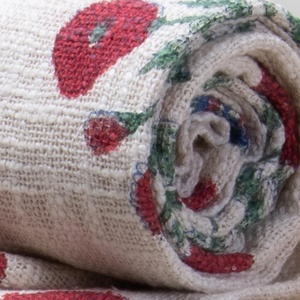 โซฟาผ้าฝ้ายแท้สำหรับห้องนั่งเล่นโซฟาผ้าฝ้ายผสมเนื้อนุ่มพิมพ์ลายดอกไม้ทำจากผ้าฝ้ายแท้100% - Product Image 4