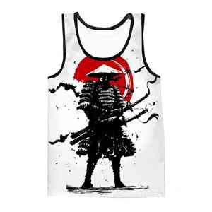 New Fashion Summer Casual Men's 3D Printed Tank <b>Tops</b> Breathable Knitted <b>Oversized</b> Streetwear Tees Hip Hop Style - Product Image 6
