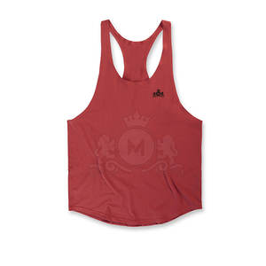 Débardeur personnalisé de haute qualité pour hommes Vêtements de fitness décontractés avec couleur unie et logo 100% coton respirant en gros - Product Image 5