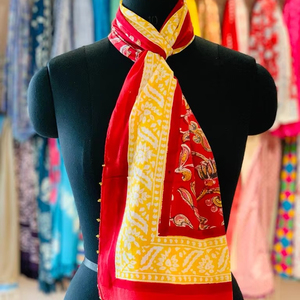 Wholesale 100% Cotton Block Print Dabu <b>Square</b> Traditional Shawl Handmade Bagru Bikini Cover Pareo Sarong Traditional Shawls - Product Image 1