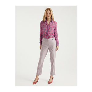 Pantalons et jupes slim fit pour femmes en viscose mélangée - Product Image 2