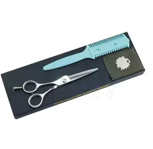 New Quality hand laser wire hair scissors hair cutting shears lefty small teeth hairdressing thinning barber Beauty Instruments