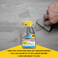 FILA Solutions d'entretien des surfaces – Nettoyant instantané acide pour ciment et coulis, spray nettoyant à séchage rapide, 24 oz, pour carrelage