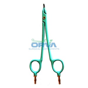 Wholesale CE Certified Double <b>Pin</b> Surgical Bipolar Dressing Scissors <b>Stainless</b> <b>Steel</b> Machinery Hospital Instrument Set - Product Image 2