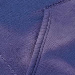 Fabricant personnalisé Basics coton mélangé surdimensionné rue à la mode hommes hiver couleur unie soleil délavé sweats à capuche - Product Image 4