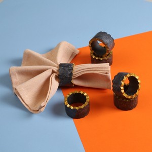 Encuentre un servilletero de calidad con servilletero hecho a mano de estilo vintage de forma redonda para decoración de mesa utilizado por exportadores - Product Image 3