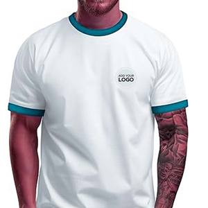 T-shirts personnalisés pour hommes, légers, écologiques, 100% coton, anti-transpiration - Product Image 1