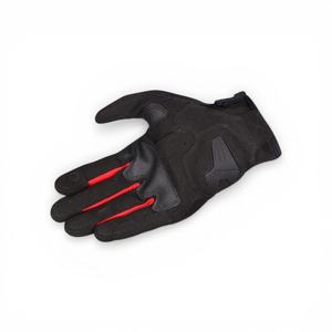 Gants de moto LS2 Atom Black Summer en cuir et mesh avec protection carbone et compatibilité écran tactile - Product Image 2