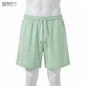 Shorts de sport pour hommes, vente chaude, décontractés, taille mi-haute, séchage rapide, pour la salle de sport, la course à pied, l'entraînement, shorts d'été - Product Image 1