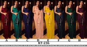 Sari de Georgette de la mejor calidad, diseño Floral moderno, secuencia de hilo elegante, trabajo cómodo, elegante, accesorios de ropa de talla grande - Product Image 6