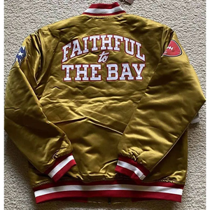 2026 Custom <b>Leather</b> Varisty <b>Jackets</b> for <b>Men</b> Starters Black Wool Bomber Baseball <b>Jacket</b> Cow Hide Real <b>Leather</b> Sleeves - Product Image 2