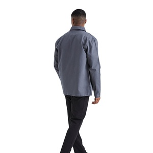 OEM Wholesale Autumn New Arrival Men's Stand Front Windproof Breathable Two Pockets Streetwear Fashion Custom Plain Regular - Product Image 5
