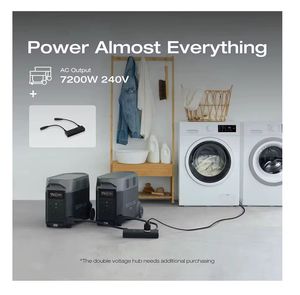 Nueva Estación de Energía Portátil 2026 con Batería Adicional de 7.2kWh 120V Lifepo4 Expandible con Garantía y Servicio al Cliente - Product Image 3