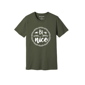 Camiseta informal de algodón 100% con temas de bondad 3D Imprimir 12 opciones de color 160-180 Colocación de diseño personalizable GSM pesado - Product Image 6