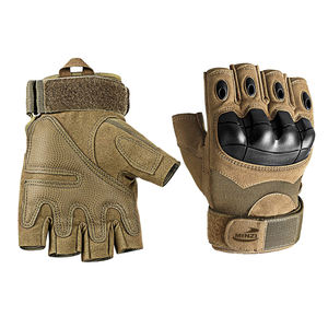 Gants tactiques demi-doigt hommes femmes enfants gants tactiques de plein air Sports spéciaux gants athlétiques demi-doigt en tricot - Product Image 2