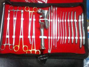 DNC Set Tijeras de ginecología Espéculo Dilatadores Instrumentos quirúrgicos - Product Image 3