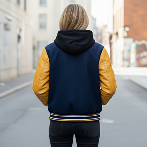 แจ็กเก็ตผู้หญิงสำหรับสวมใส่ในฤดูหนาวเสื้อแจ็คเก็ตหนังขนสัตว์หนาอบอุ่นดีไซน์เป็นเอกลักษณ์ - Product Image 6