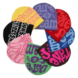 หมวกบีนนี่อะคริลิคแบบใหม่ สไตล์ทันสมัย ระบายอากาศได้ดี กันน้ำ สำหรับผู้ใหญ่ ทุกเพศ ทุกสี  รับสั่งทำโลโก้  ลายถักแบบแจ็คการ์ด สำหรับฤดูหนาว - Product Image 2