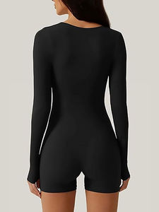 <b>Sexy</b> Sleeveless <b>Bodysuit</b> for Women with Tummy Control Seamless Lycra Material-High Quality Activewear - Product Image 3