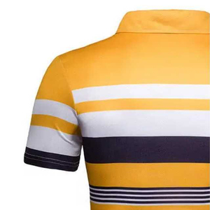 Venta al por mayor por encargo de alta calidad de los hombres de golf para las camisas de punto casual transpirable de algodón de talla grande servicio OEM superventas - Product Image 6