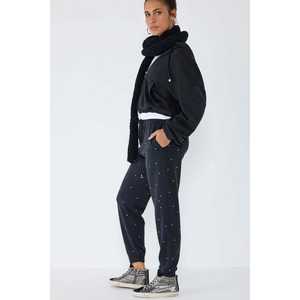 Pantalon de survêtement extérieur à revers élastique clouté - Product Image 4