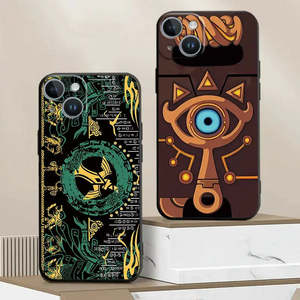 Cool the Legend Zelda pour iPhone 7Plus 11Pro 14Plus Coque de téléphone portable rigide en PC, Coque arrière artisanale givrée par sublimation - Product Image 2