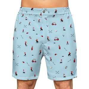 High Quality Luxury Men's Golf Shorts Quick Dry and Custom Logo Stylish Solid Pattern and High Performance OEM Service - Product Image 1