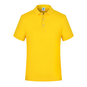 Camiseta Polo de Color Sólido de Mezcla de Algodón de 200 g Personalizada al por Mayor de Fábrica para Hombre - Product Image 3