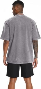 T-shirt délavé à l'acide pour hommes en gros 100% coton t-shirt coupe ample streetwear fabrication de vêtements t-shirt coupe boxe pour hommes pour hommes - Product Image 4