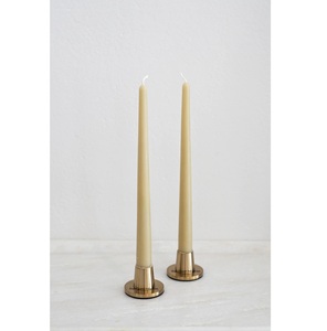 Fancy Design Aluminum Taper Candle Holder for Home Christmas Party Tabletop Decor Antique Gold <b>Candlestick</b> Holders - Product Image 3