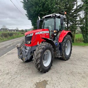 Tracteur agricole Massey Ferguson S8727 55 CV avec moteur FPT, roulement et engrenage, machine agricole rouge - Product Image 3