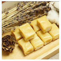 Bonbons à la noix de coco Sparkle: Bonbons à la noix de coco sucrés au Vietnam dans des saveurs de durian, de pandan, d'arachide, bonbons à la noix de coco populaires pour une collation facile