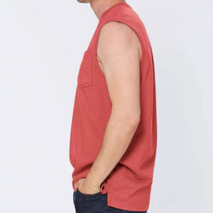 Personnalisé votre propre conception chemises sans manches pour la vente en ligne 2025 nouveauté léger Wight t-shirts sans manches - Product Image 3